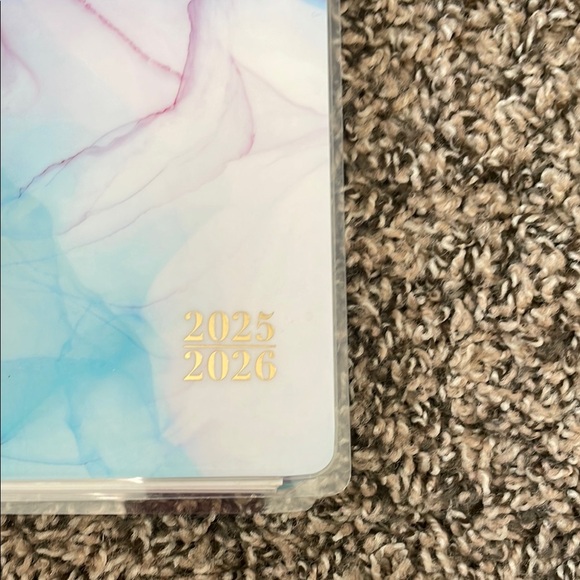 Cambridge 2025-2027 Blue and Purple Home Office Planner Calendar - Picture 4 of 10